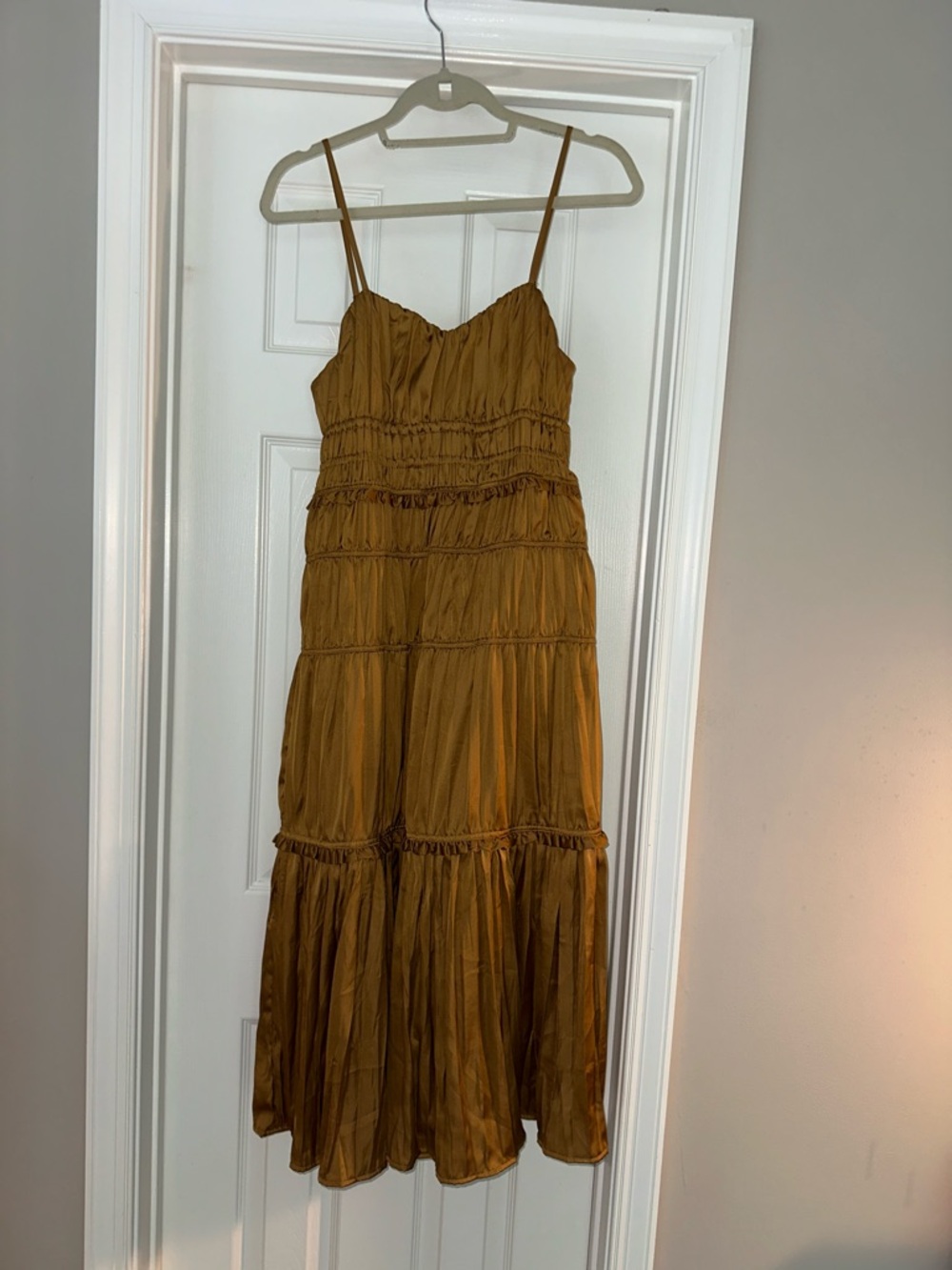Dress forum golden tiered dress